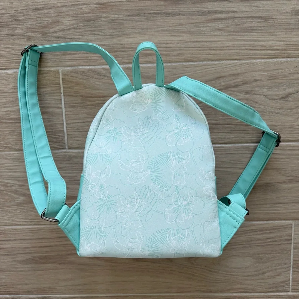 Loungefly Disney Stitch Backpack - Mint Green - Picture 2 of 5